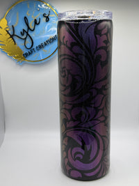 Chameleon Foral Swirl Peek a Boo 30oz