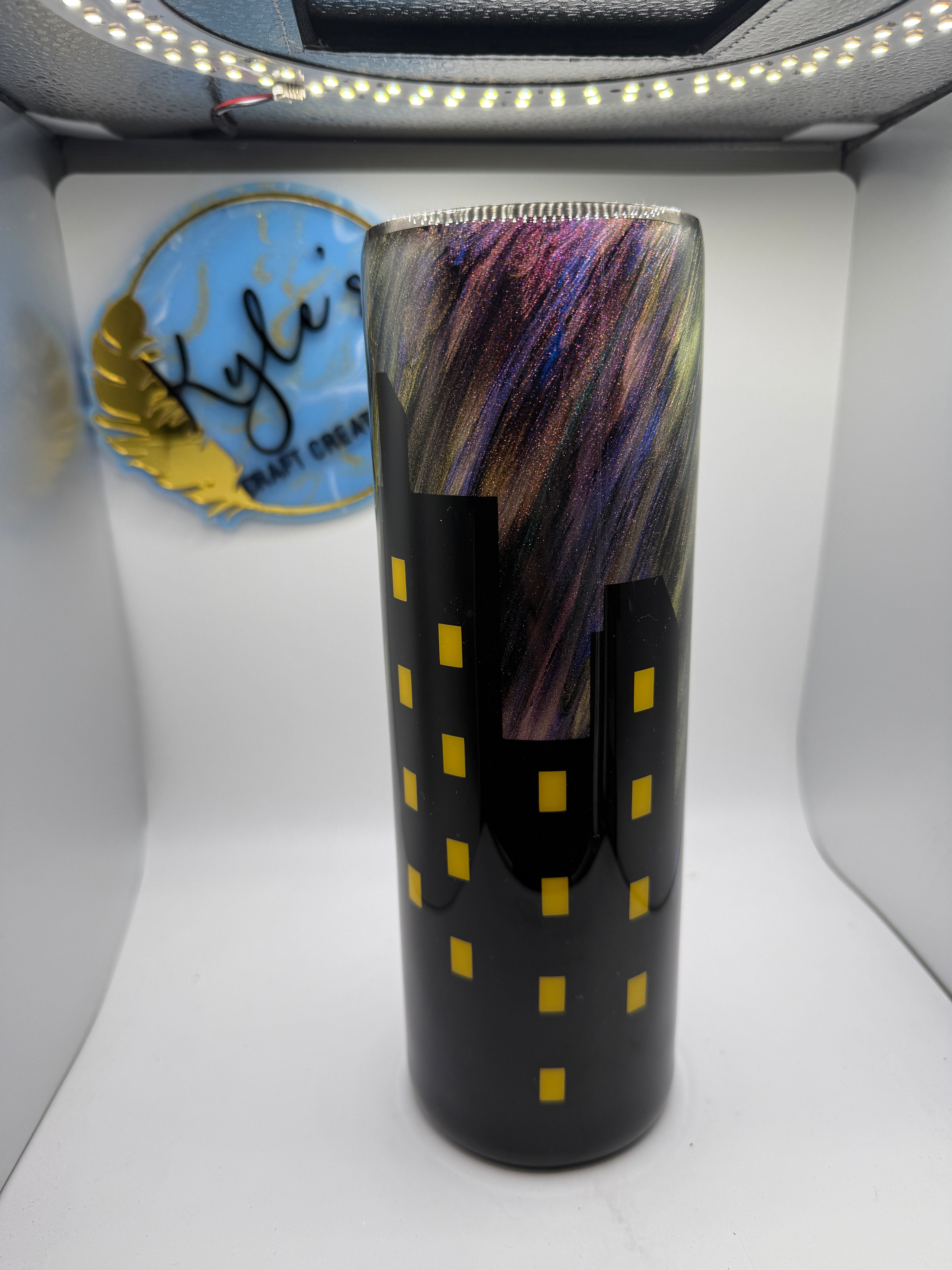 Northern lights City Scape 30oz