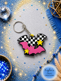Checkered Bats can opener