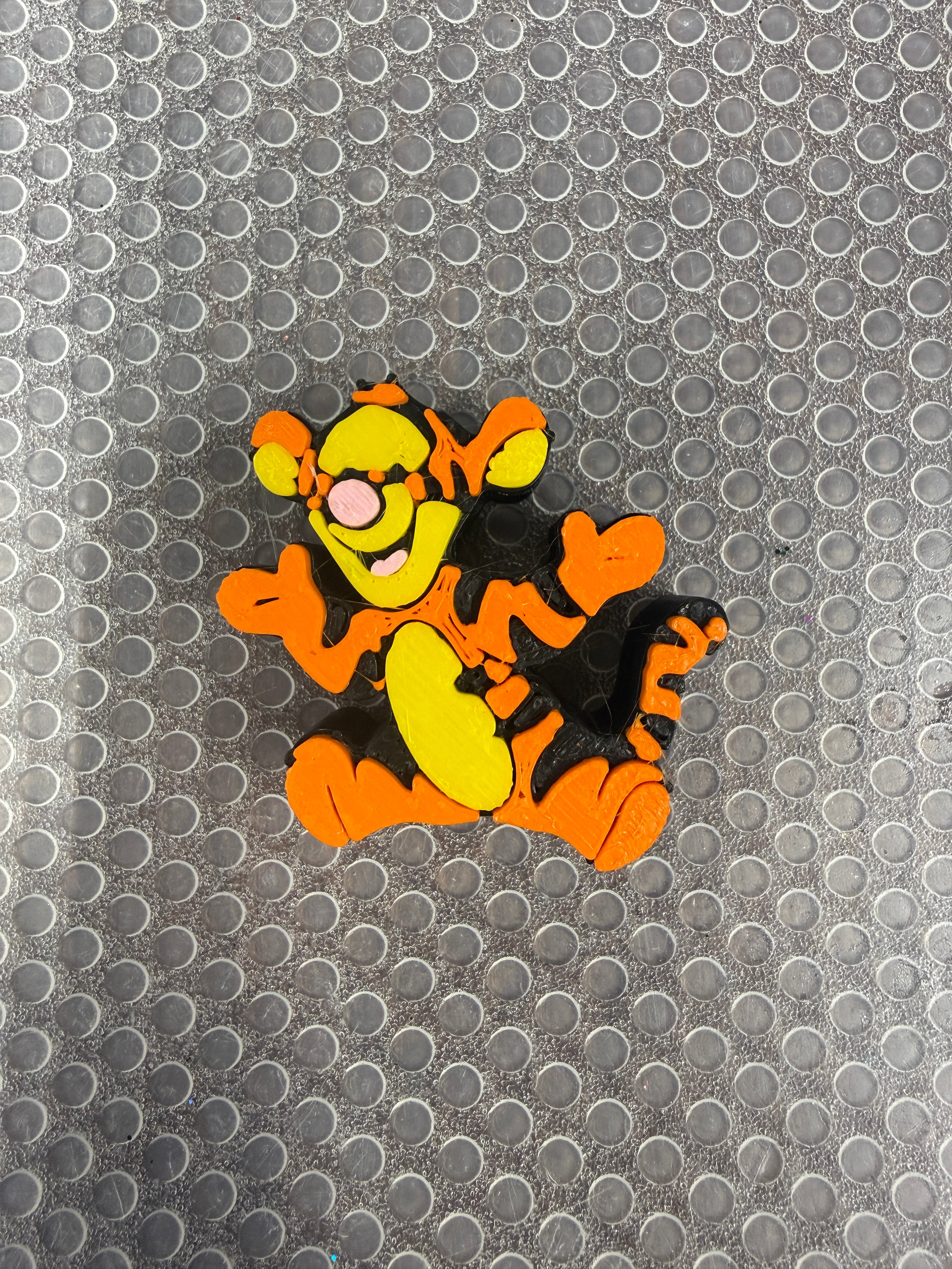 Orange Jumping Straw Topper