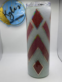Red/White Diamond Point 30oz