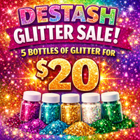 Glitter Destash 5 for $20