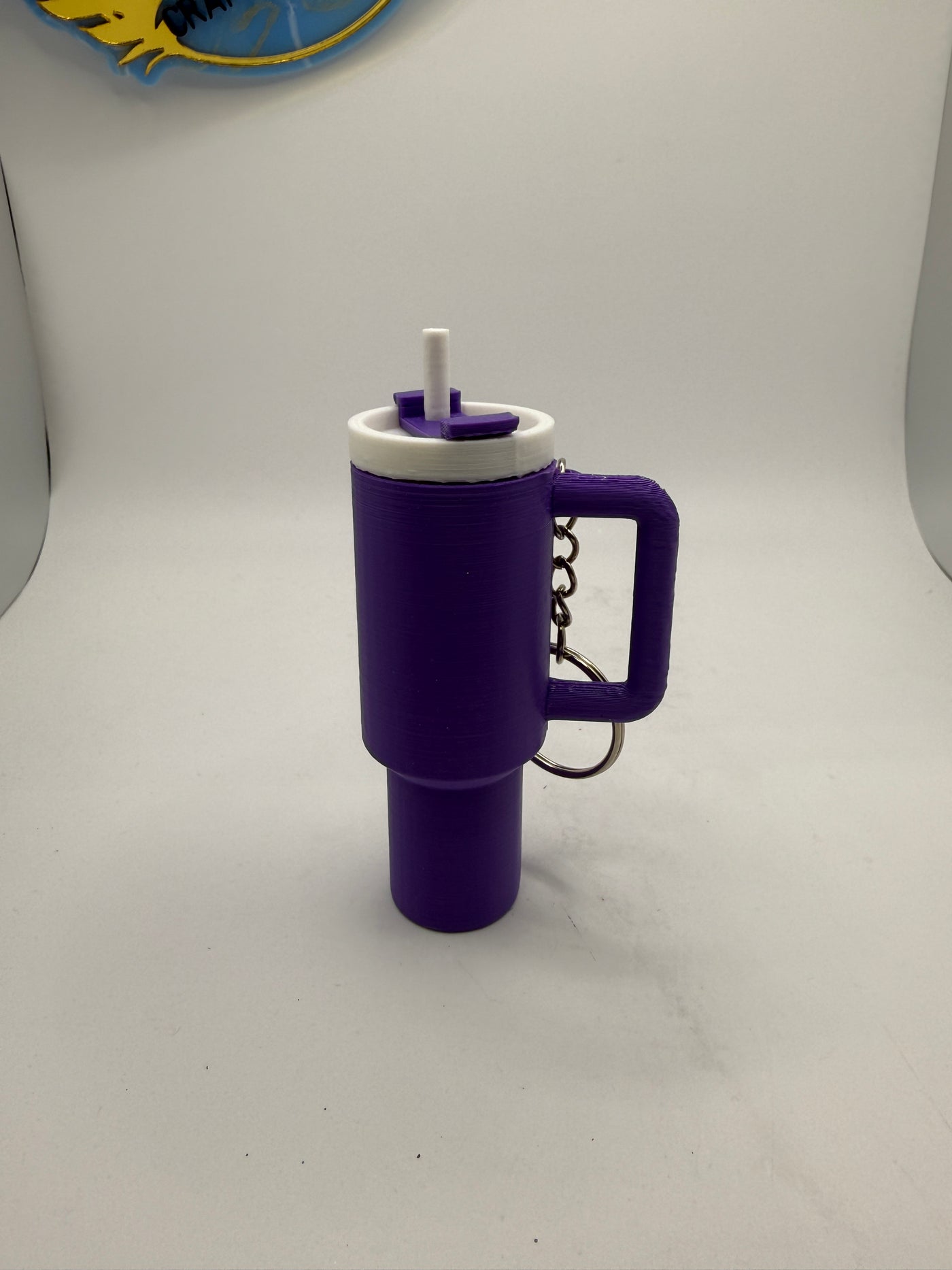 Mini Tumbler Chapstick keychain