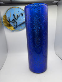 Blue Embossed 30oz