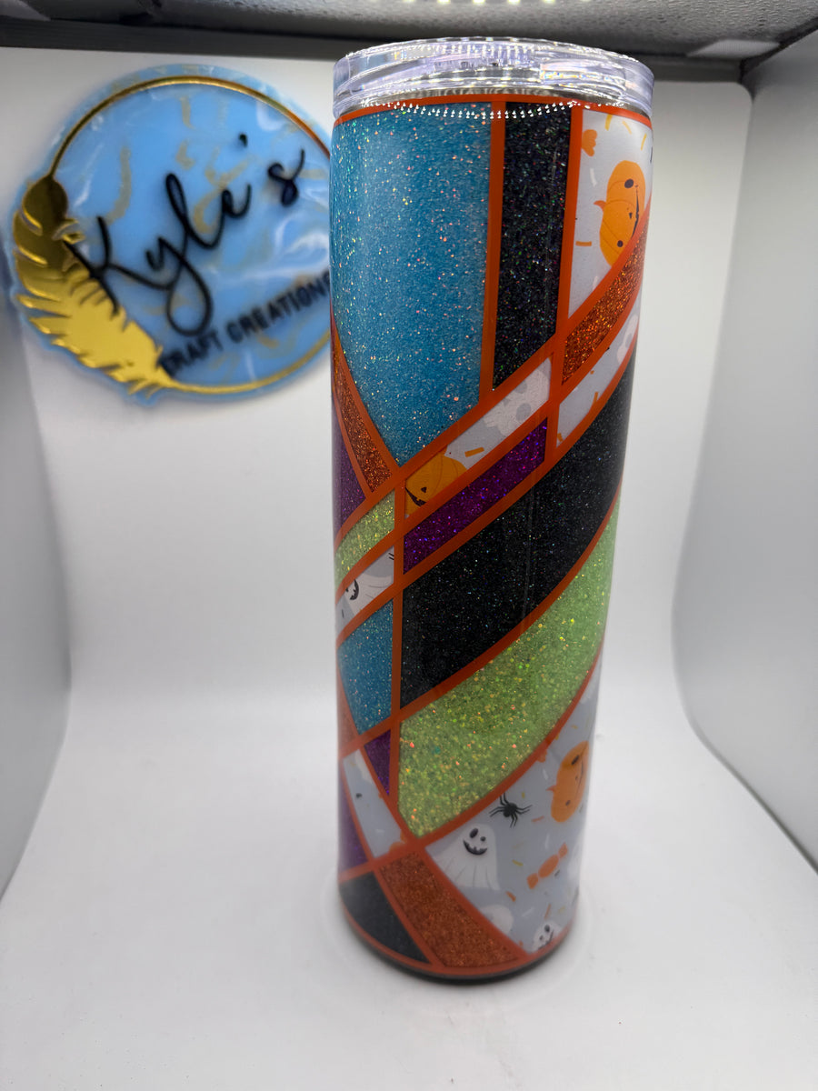 Abstract Halloween 30oz