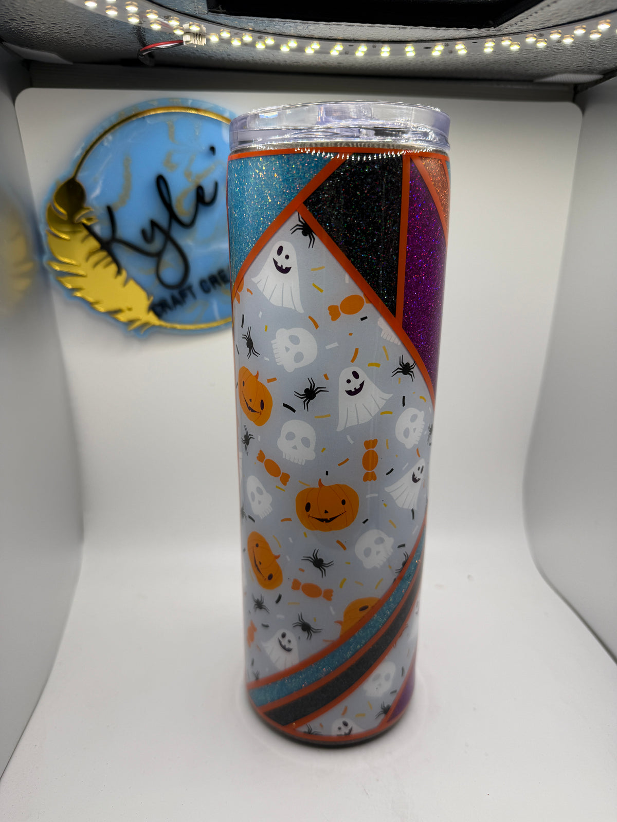 Abstract Halloween 30oz