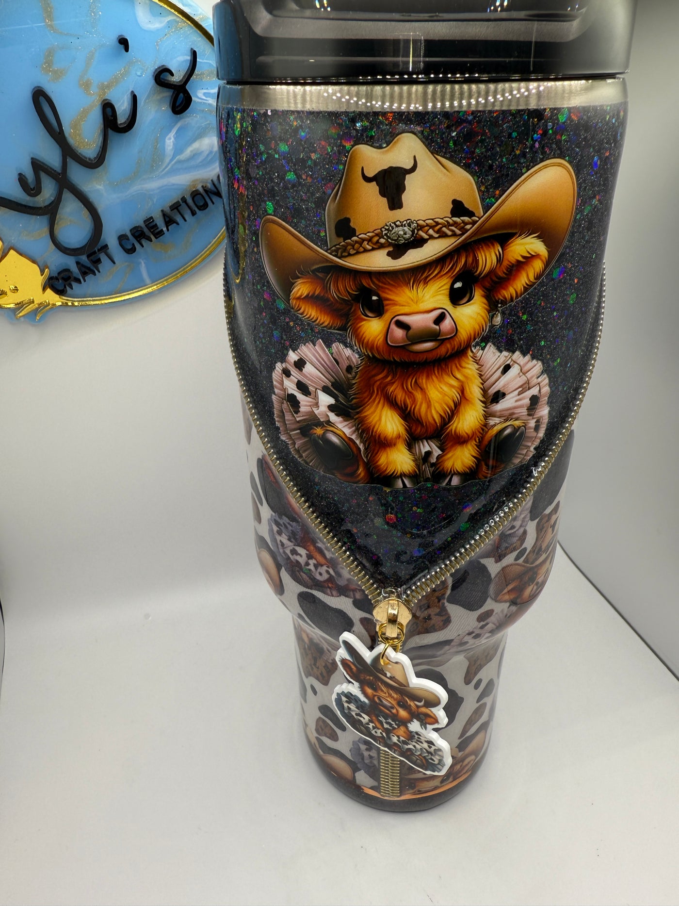 Custom Zipper Tumbler