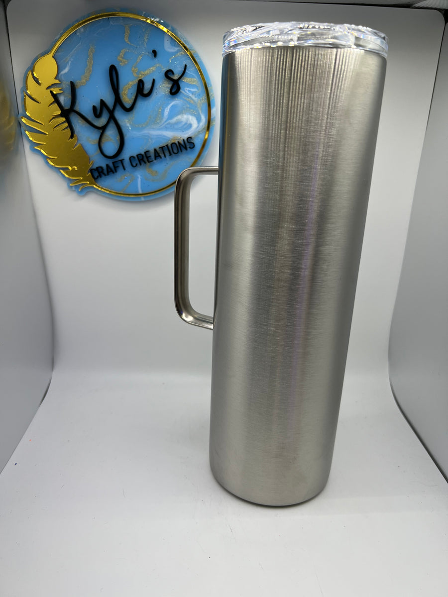 20oz Handle Skinny Tumbler — KB Creations