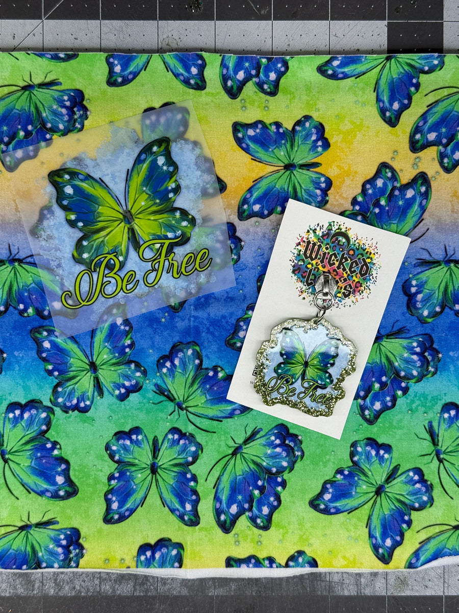 Butterfly Zipper tumbler(Any size cup you want)