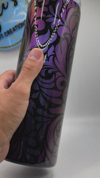 Chameleon Foral Swirl Peek a Boo 30oz