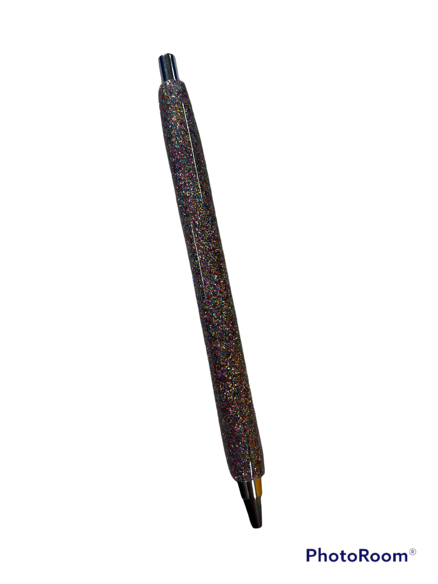 Black Glitter Pen